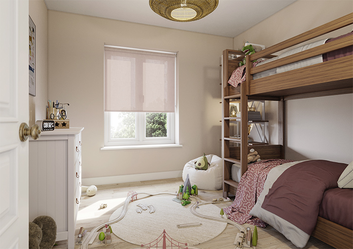 Brindisi, Victorian Pink - Roller Blind - Image 7
